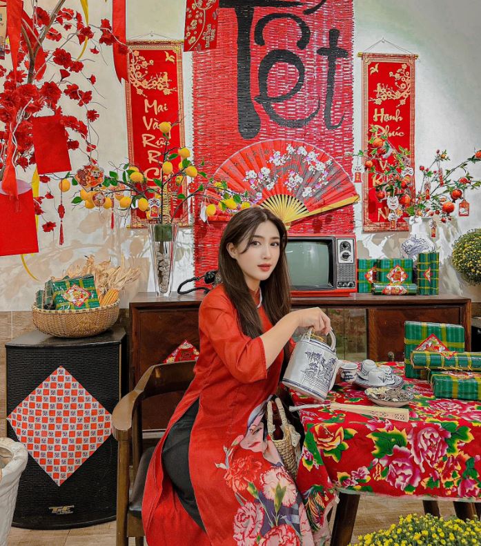 CAFEIN - Chiếc cà phê decor Tết theo phong cách 1900 Hồi đó