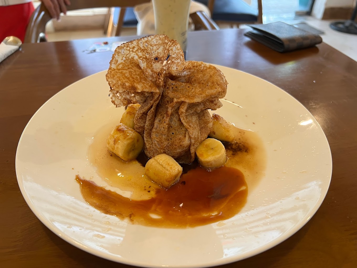 Đây là lần đầu tôi ăn tại nhà hàng La Creperie ở Hồ Chí Minh